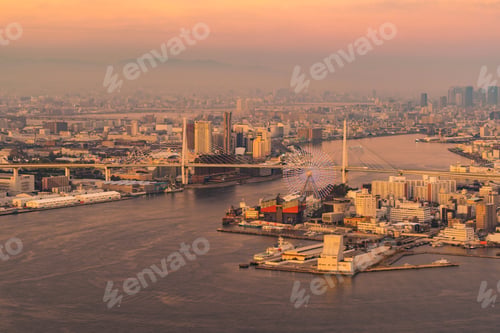 Preview: Downtown, urban city in Japan