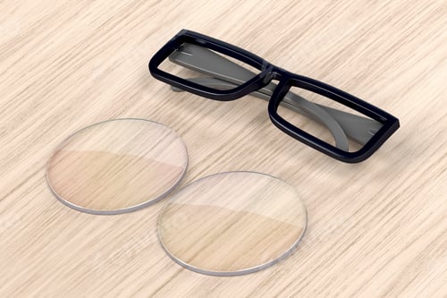 Preview: Eyeglasses frame and lens
