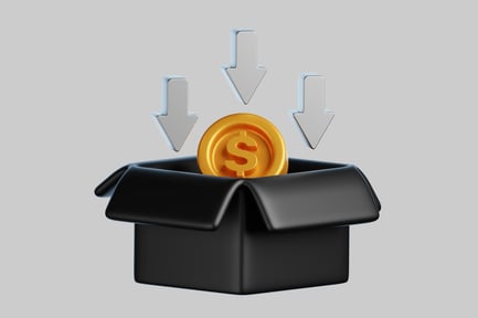 Preview: Investment box with gold coin