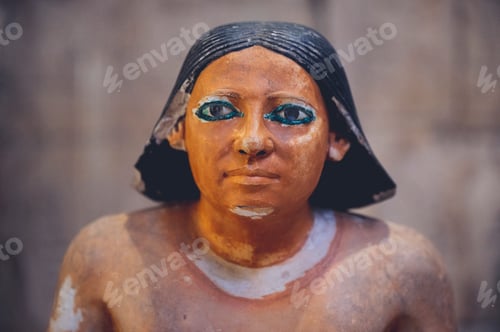 Preview: Ancient Egyptian artifact in a museum in Egypt