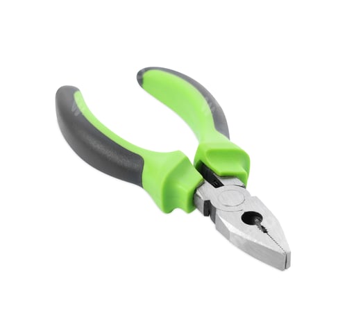 Preview: One combination pliers isolated on white. Construction tool