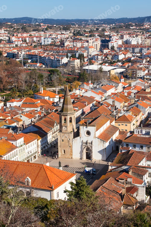Preview: Overview of Old Town of Tomar, Portugal.