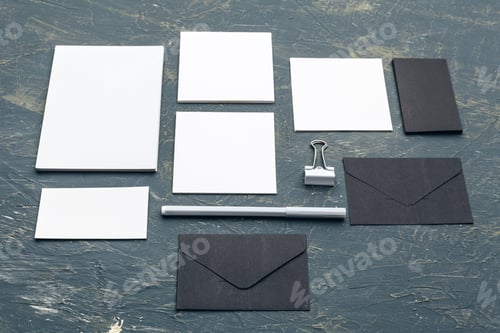 Preview: Photo. Template for branding identity. For graphic designers presentations and portfolios