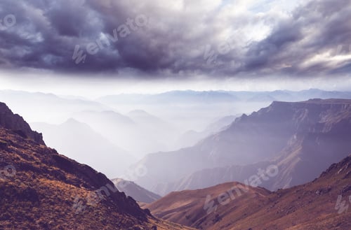 Preview: Mountains silhouette