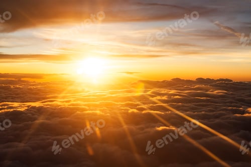 Preview: Golden Light Breaks Through a Sea of Clouds