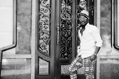Preview: Stylish african american man