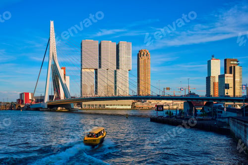 Preview: Rotterdam cityscape , Netherlands