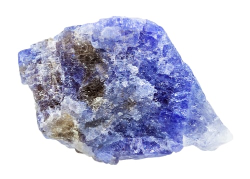 Preview: Tanzanite (blue violet zoisite) crystals