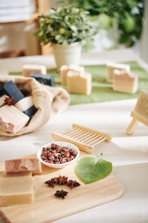 Preview: Homemade soap bars