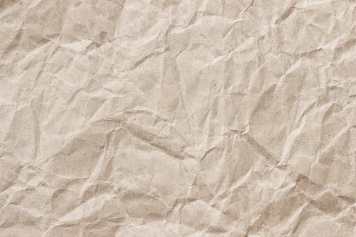 Preview: Crumpled craft beige paper background