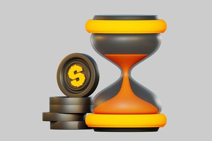 Preview: Time is money concept asset