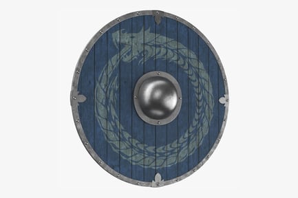 Preview: Dragon Crest Medieval Shield