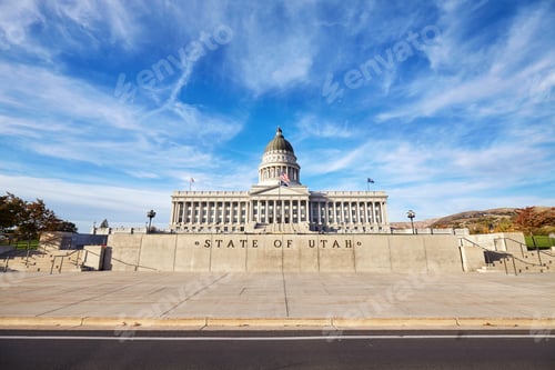 Preview: Utah state capitol building in Salt Lake City, USA