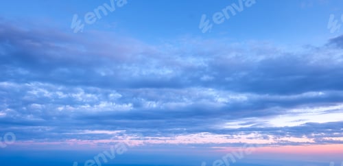 Preview: Colorful Cloudscape During Sunset or Sunrise