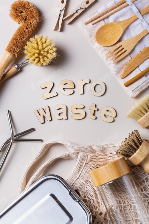 Preview: Zero waste set of plastic free and reusable kitchen utensils