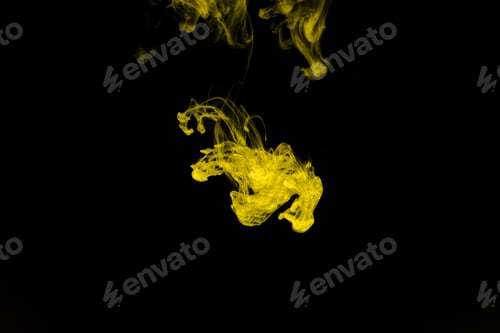 Preview: Ink Bright In Water Background Image