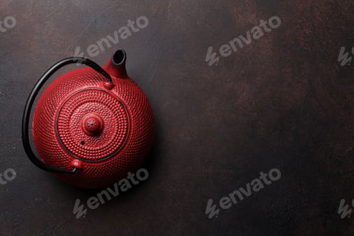 Preview: Red tea pot