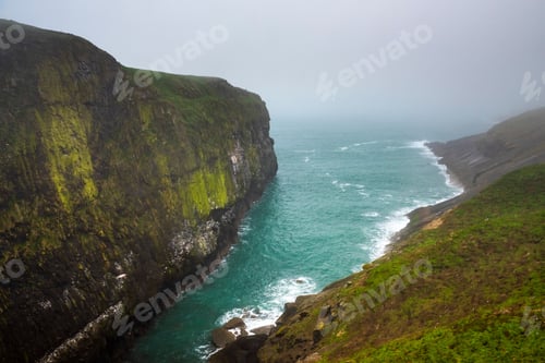 Preview: The Wick, Skomer Island, Pembrokeshire Coast National Park, Wales, United Kingdom