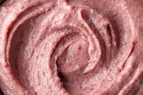 Preview: close up of mashed red beans