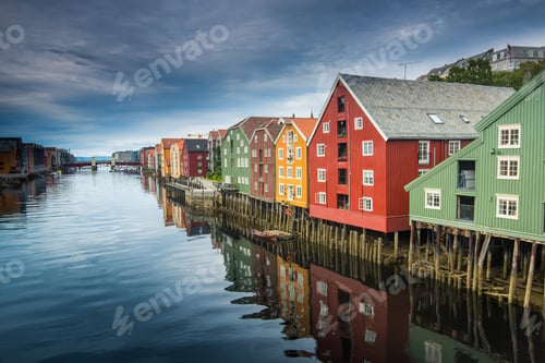 Preview: Trondheim city in Norway