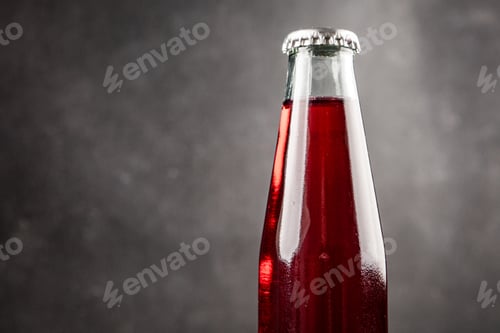 Preview: red bitter glass bottle aperitif portioned sparkling aperitif drink glass bottle tasty food