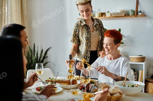 Preview: A Vibrant Dinner Gathering
