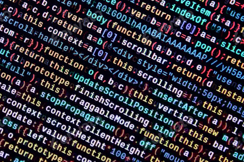 Preview: JavaScript code in text editor