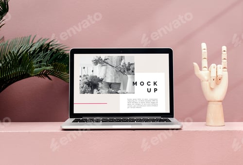 Preview: Notebook screen mockup