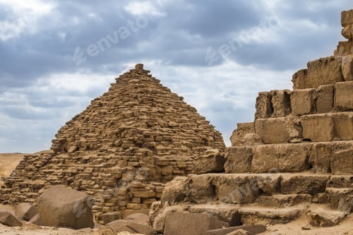Preview: Egyptian pyramids in of Giza, Egypt