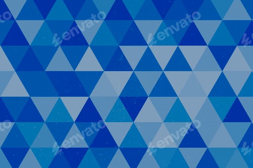 Preview: Pyramid patterned blue geometrical background