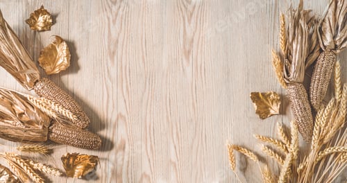 Preview: Golden corn and wheat