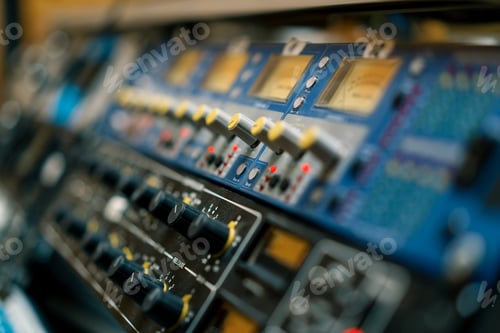 Preview: Remote Control Mixer Adjust Sound Volume Level Music Creation Equalizer Button Recording Studio