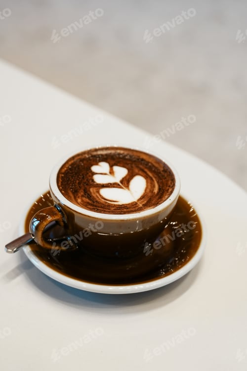 Preview: Hot latte crafted