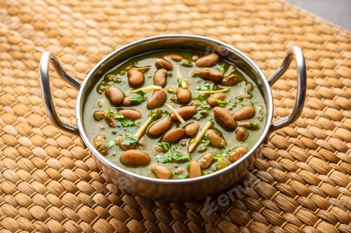 Preview: Palak rajma Masala is an Indian curry prepared with red kidney beans and spinach cooked with spices