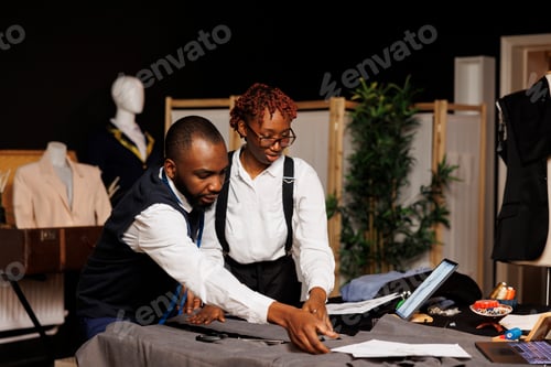 Preview: Tailors at Work in a Fashionable Atelier