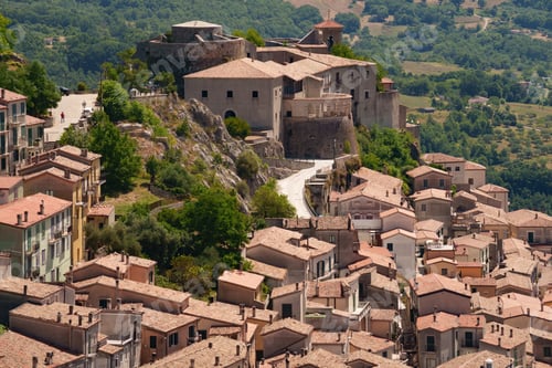 Preview: View of Muro Lucano, in Potenza province, Italy