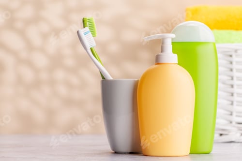 Preview: Toiletry tubes and toothbrushes