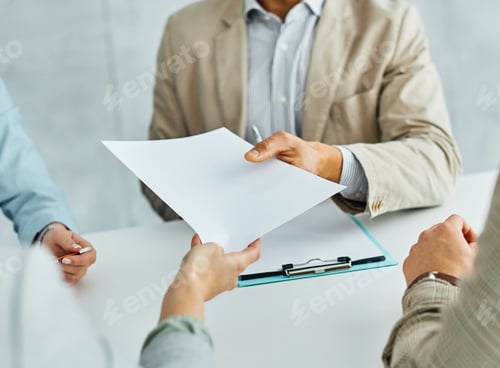 Preview: Young business people during a meeting