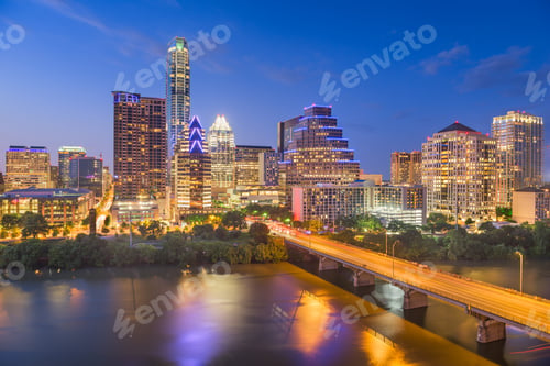 Preview: Austin, Texas, USA Skyline