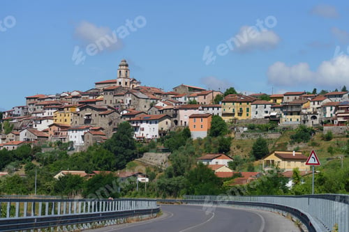 Preview: View of Gassano, old town in Lunigiana, Tuscany