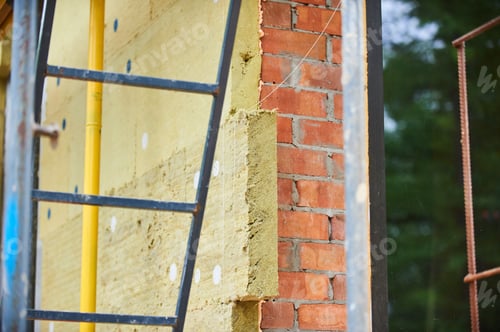 Preview: Building Site With House Under Construction