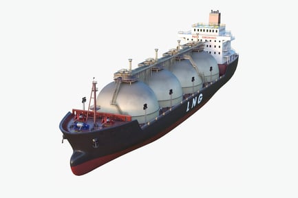 Preview: LNG Carrier Vessel: Detailed Bulk Ship