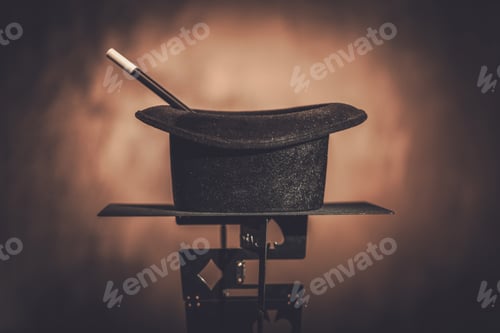 Preview: Top hat and a magic wand