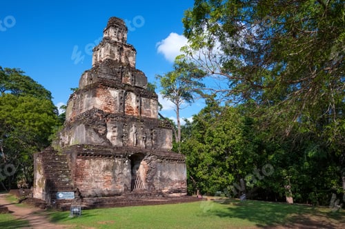 Preview: Ruins of Satmahal Prasada in Polonnaruwa, Sri Lanka