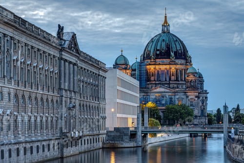 Preview: The Berlin Cathedral and the river Spree