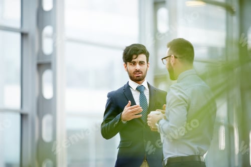 Preview: Professionals communicating