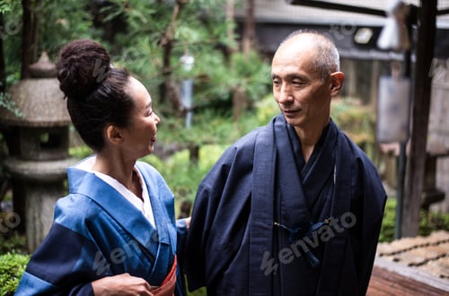 Preview: Senior couple lifestyle moments in a traditional japanese house