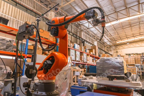 Preview: Robotic Smart Welding Machine. Welder arm machine, Robotic Welding or Robotic Arm Welding
