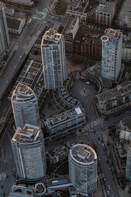 Preview: Buildings in Downtown Vancouver, British Columbia, Canada