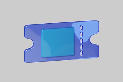 Preview: Blue adventure ticket entry pass